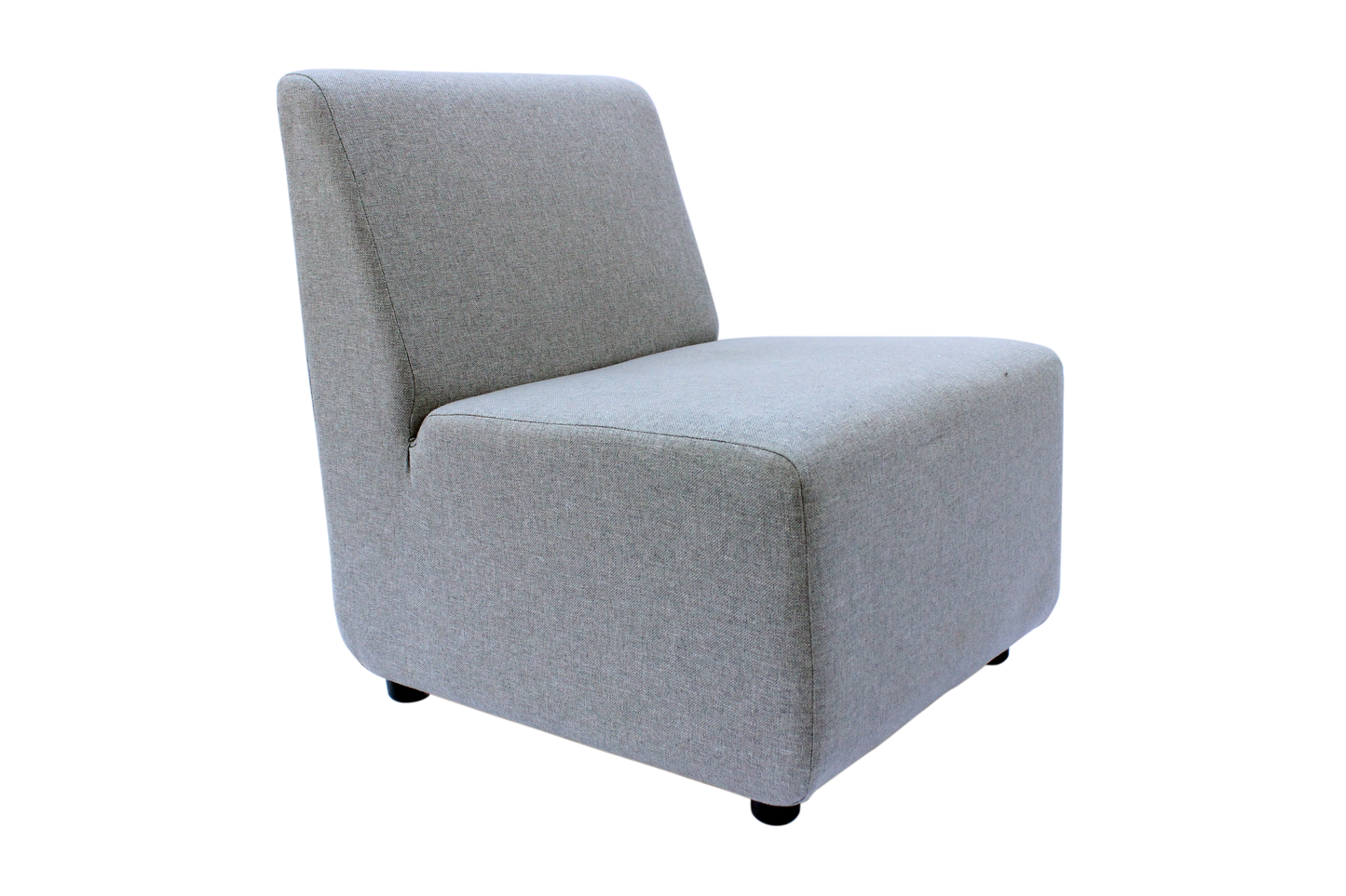 LOUNGE CHAIR - GRAY FABRIC