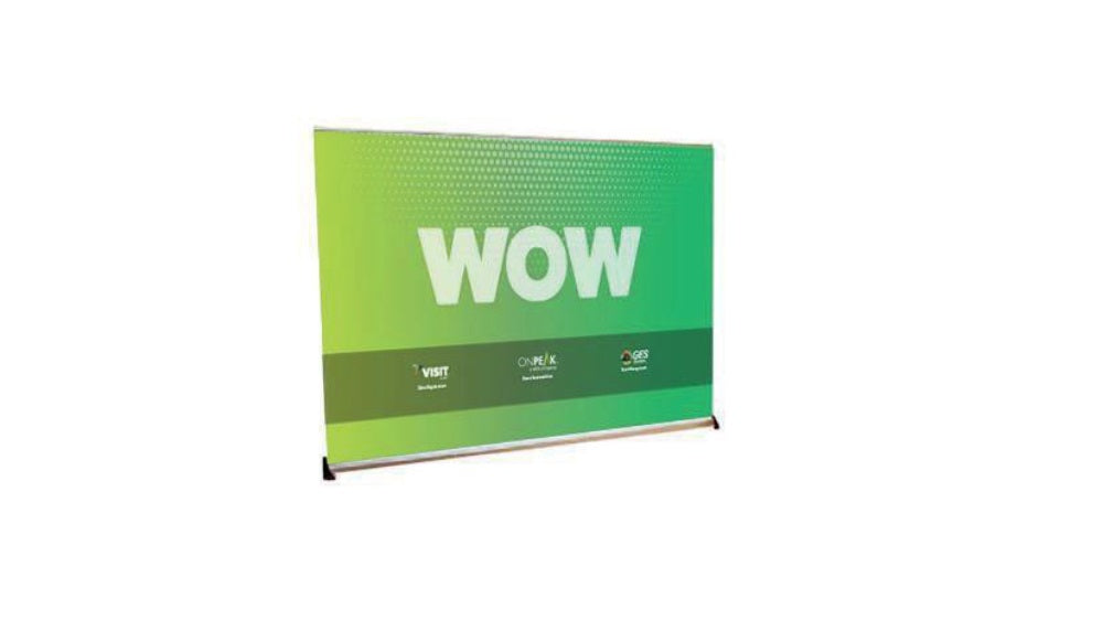 Roll-up Banner (270cm Width x 200cm Height)