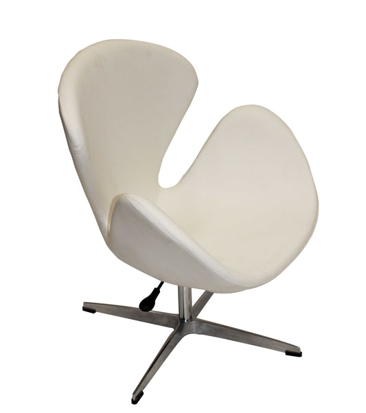 SWAN CHAIR - LEATHER (ADJUSTABLE HEIGHT)