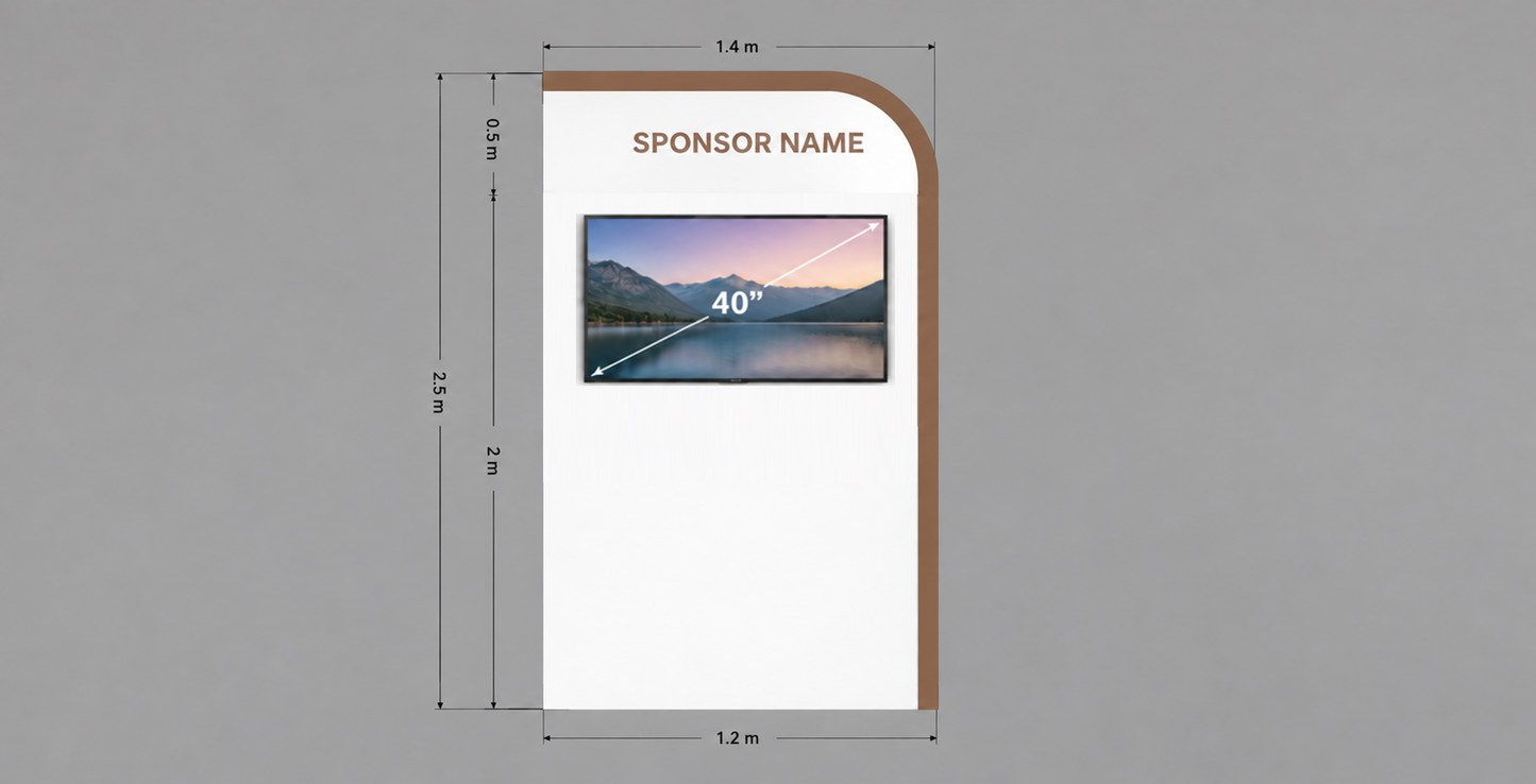 40" LED TV for Kiosks
