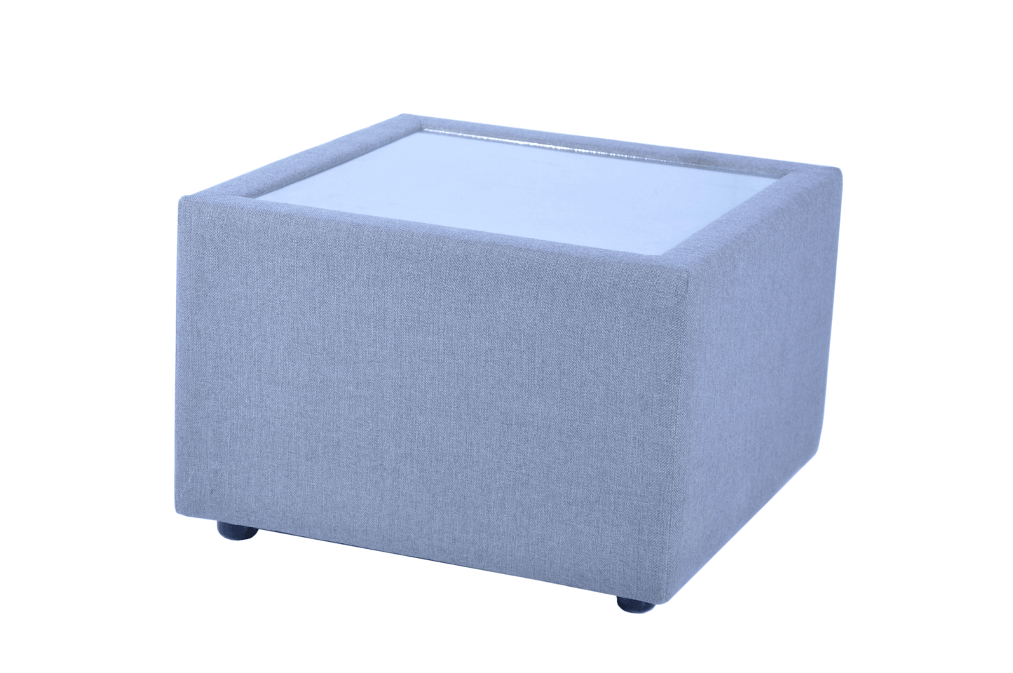 COFFEE TABLE - GRAY FABRIC